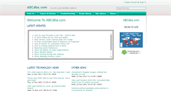 Desktop Screenshot of abcdba.com