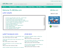 Tablet Screenshot of abcdba.com